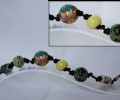 Ceramic bead bracelet