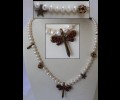 Firefly pearl necklace