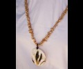 Mother of pearl in shell chain