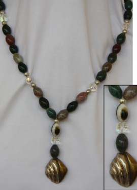 Long Necklace-green.mexican