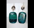 Deep blue sea earrings